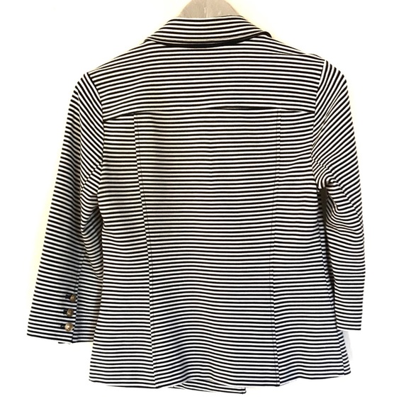 Cabi Striped Life Blazer Jacket Nautical Style 823 - Picture 2 of 6